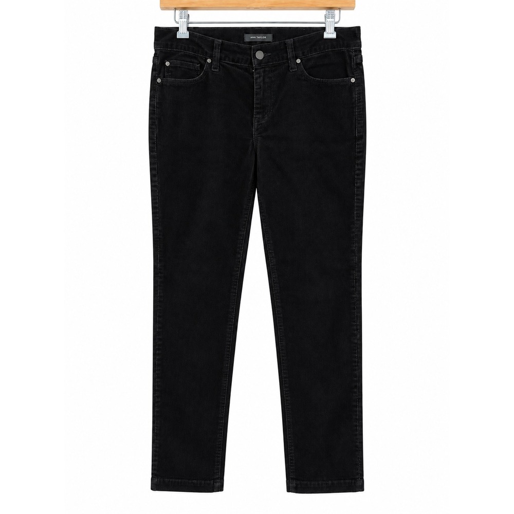 Ann Taylor The Skinny Modern Fit Velveteen Corduroy Pants Sz 12 Office Career